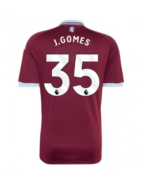 Moški Nogometna dresi replika Aston Villa Joao Gomes #35 Domači 2026-27 Kratek rokav Moški Nogometna dresi replika Aston Villa Joao Gomes #35 Domači 2026-27 Kratek rokav